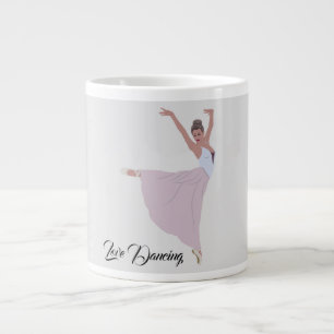 Love Dancing Large Coffee Mug