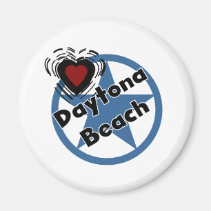 Love Daytona Beach Magnet