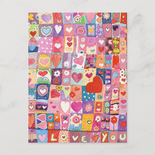 Love Daze Postcard (Front)