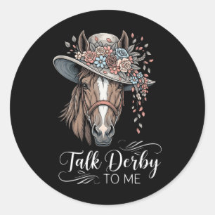 Love Debry Ride Horse Gifts Women Riding Shirts Gi Classic Round Sticker