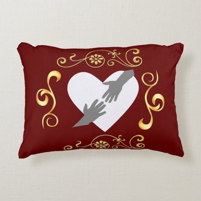 Love  decorative cushion (Front)