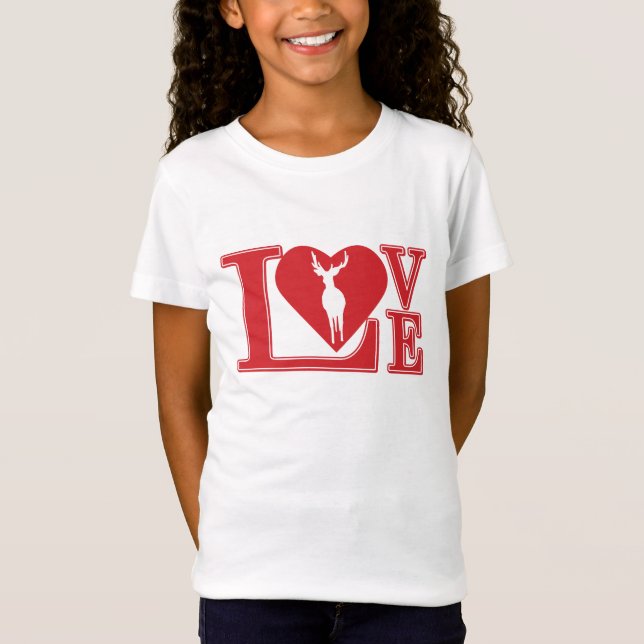 Love Deer T-Shirt (Front)