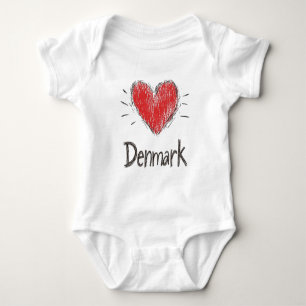 Love Denmark Baby Bodysuit