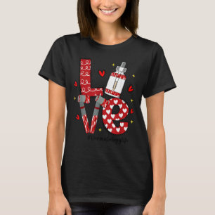 Love Dermatology Life Hearts Funny T-Shirt