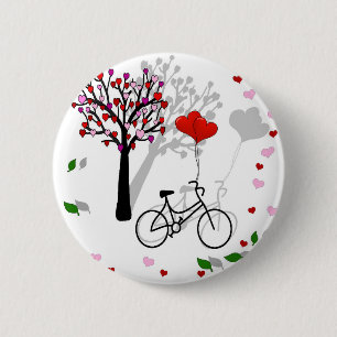 Love design 6 cm round badge