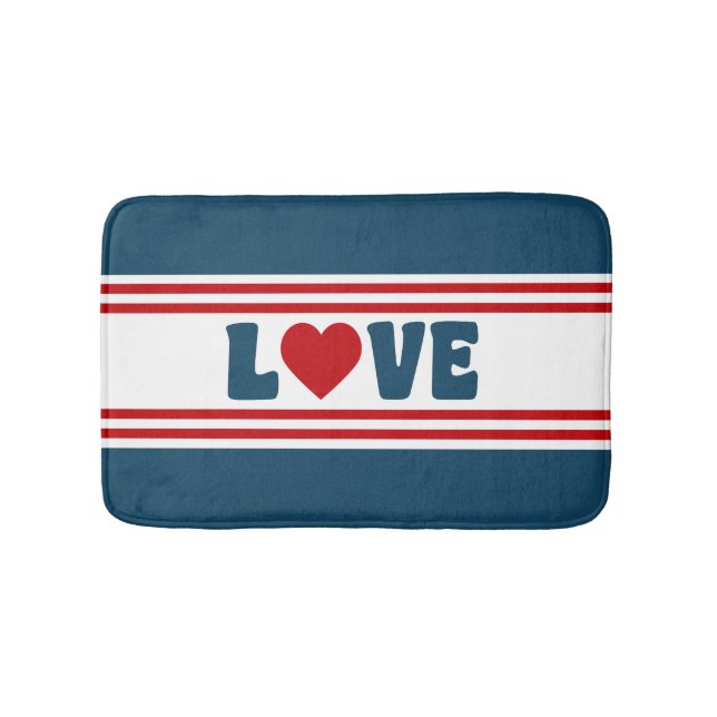 Love design bath mat (Front)