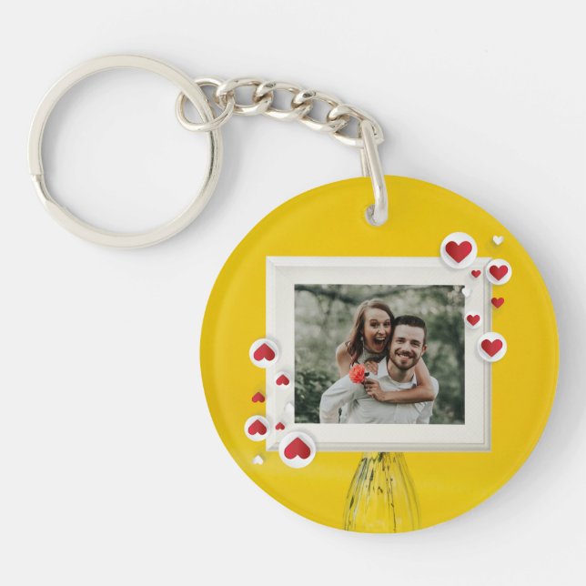 Love Design  Key Ring (Front)