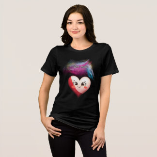 Love design Tri-Blend shirt