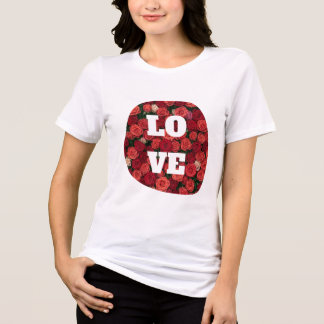 LOVE Designed Women Tri-Blend Shirt