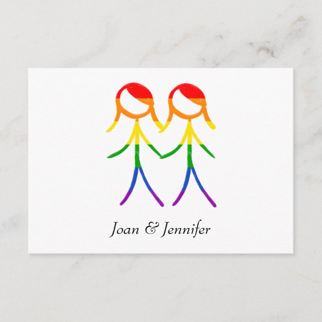 Love & Details Horizontal  Enclosure Card (Front)
