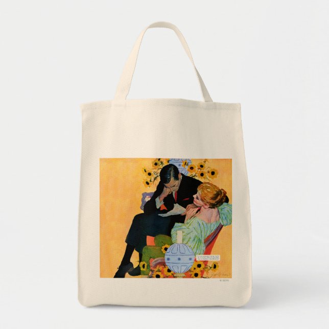 Love Dies Slowly Tote Bag (Front)