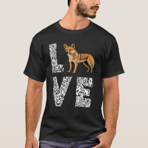 Love Dingo Leopard Dingo Australian Wild Dog T-Shirt