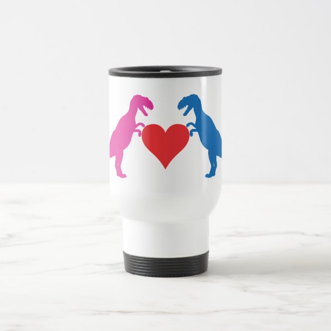 Love Dinosaurs Travel Mug (Center)