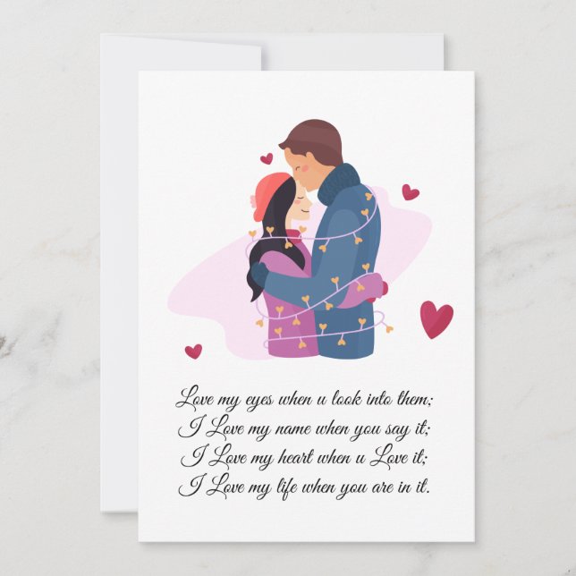 love diy holiday card (Front)