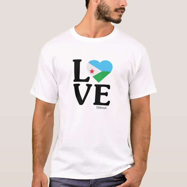 Love Djibouti T-Shirt (Front)