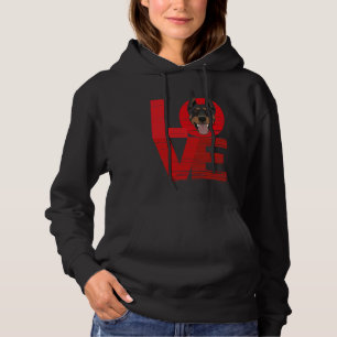 Love Doberman  189 Hoodie