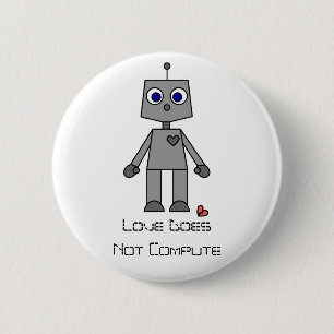 Love Does Not Compute Button