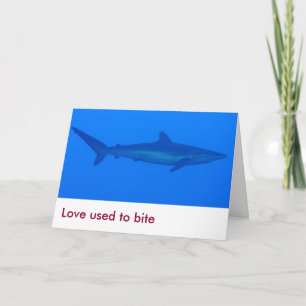 love doesn't bite anymore romantic valentine card