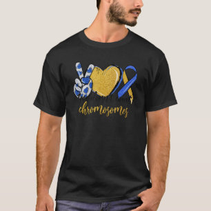 Love Doesn't Count Chromosomes 321 Syndrome Awaren T-Shirt