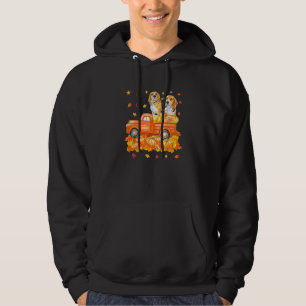 Love Dog Beagle Pumpkin Truck Halloween Thanksgivi Hoodie