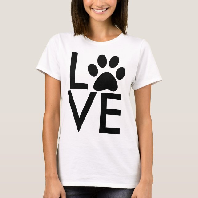 Love Dog T-Shirt (Front)