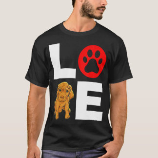 Love Dogs Perfect Dog  Pet Parent Paw T-Shirt