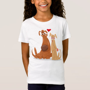 Love Dogs Shirt for Girl
