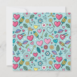 Love Doodle Tapestry Save The Date