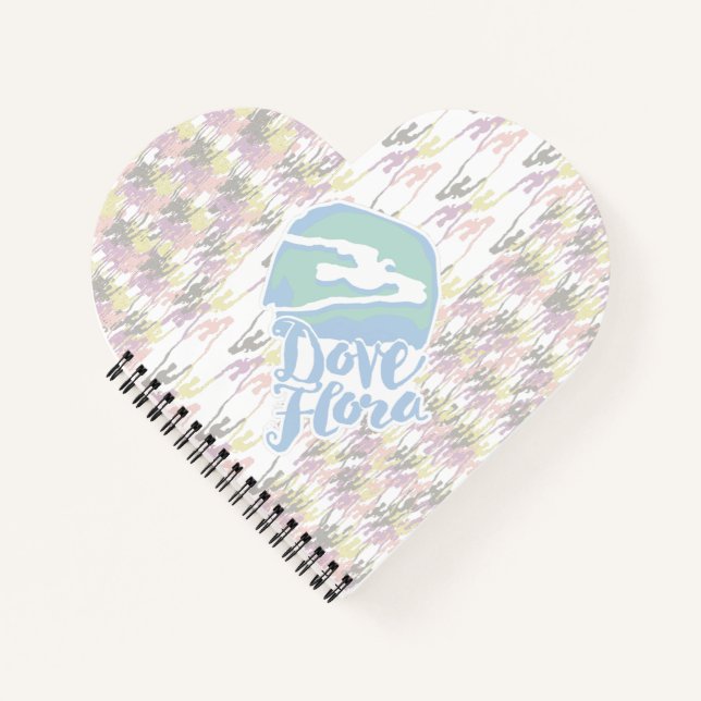 LOVE DOVE FLORA(PEACE) BY MASANSER NOTEBOOK (Front)