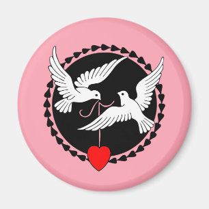 Love Doves Magnet