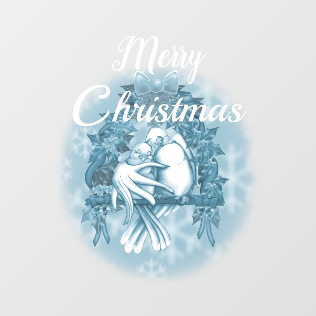Love Doves Merry Christmas  (Sheet)