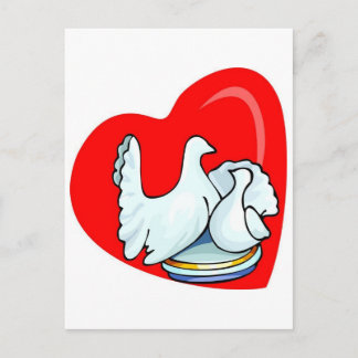 Love Doves Postcard