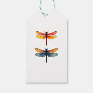 Love Dragonflies child small simple Minimalist Dra Gift Tags