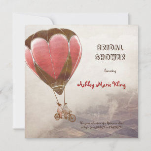 LOVE DREAM  Bridal Shower Invitation