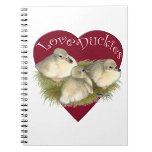 Love Duckies Spiral Notebook