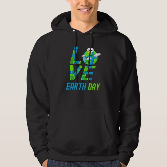 Love Earth Day Hoodie (Front)
