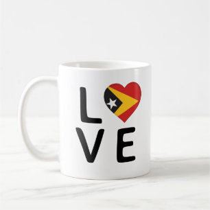 Love - East Timor Flag Coffee Mug