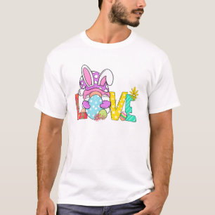 Love Easter Bunny Egg Christian Religious Floral G T-Shirt
