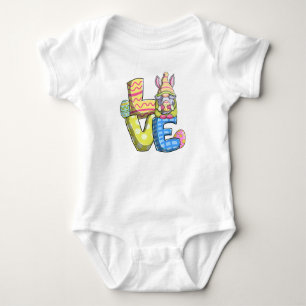 Love, Easter decoration Baby Bodysuit