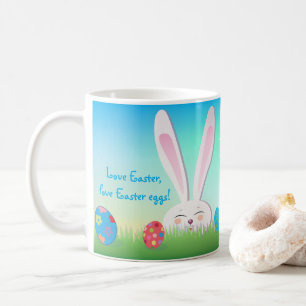 Love Easter, Happy Easter Hunt Cute Bunny Coffee Mug