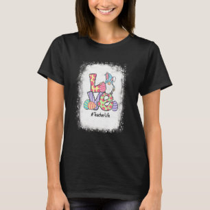 Love Easter Teacher Life Gnomes Teacher Easter 202 T-Shirt