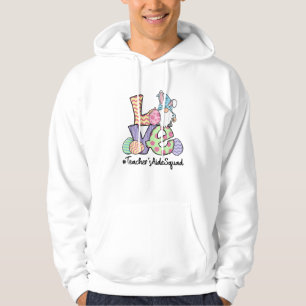 Love Easter Teacher's Aide Gnomes Teacher Easter 2 Hoodie