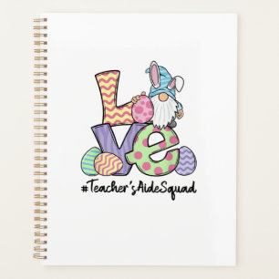 Love Easter Teacher's Aide Gnomes Teacher Easter 2 Planner