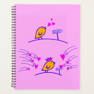 LOVE ECHO - Comic Birds Tweetlercools 3 Planner