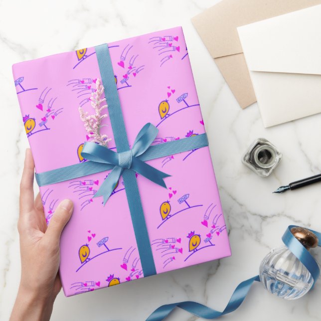 LOVE ECHO - Comic Birds Tweetlercools 3 Wrapping Paper (Gifting)