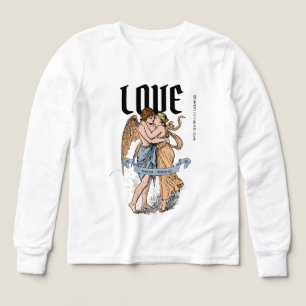 Love Embrace – Romantic Couple Illustration