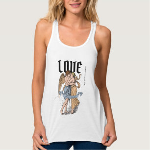 Love Embrace – Romantic Couple Illustration Singlet