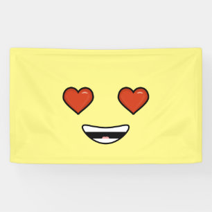 Love Emoji Banner