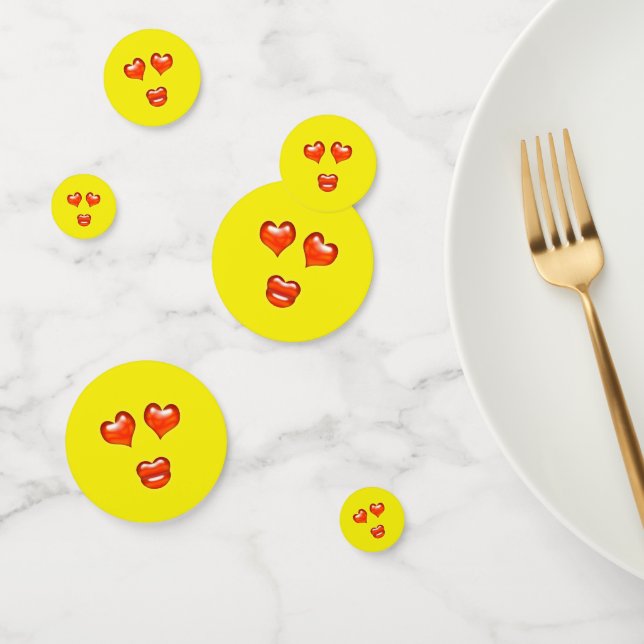 Love Emoji Confetti (Group)