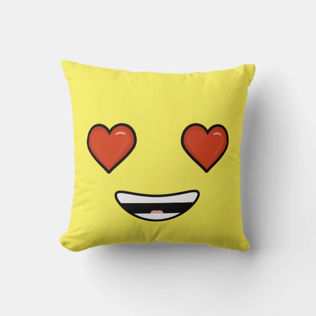 Love Emoji Cushion (Front)